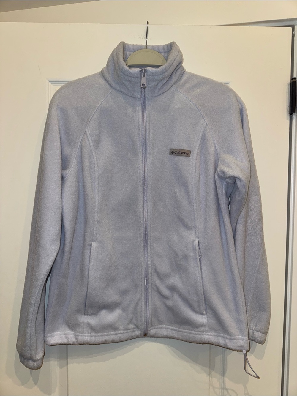 Columbia Benton Lavender Fleece Pullover with Logo Patch